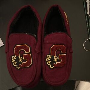 Women's Burgundy Moccasins
